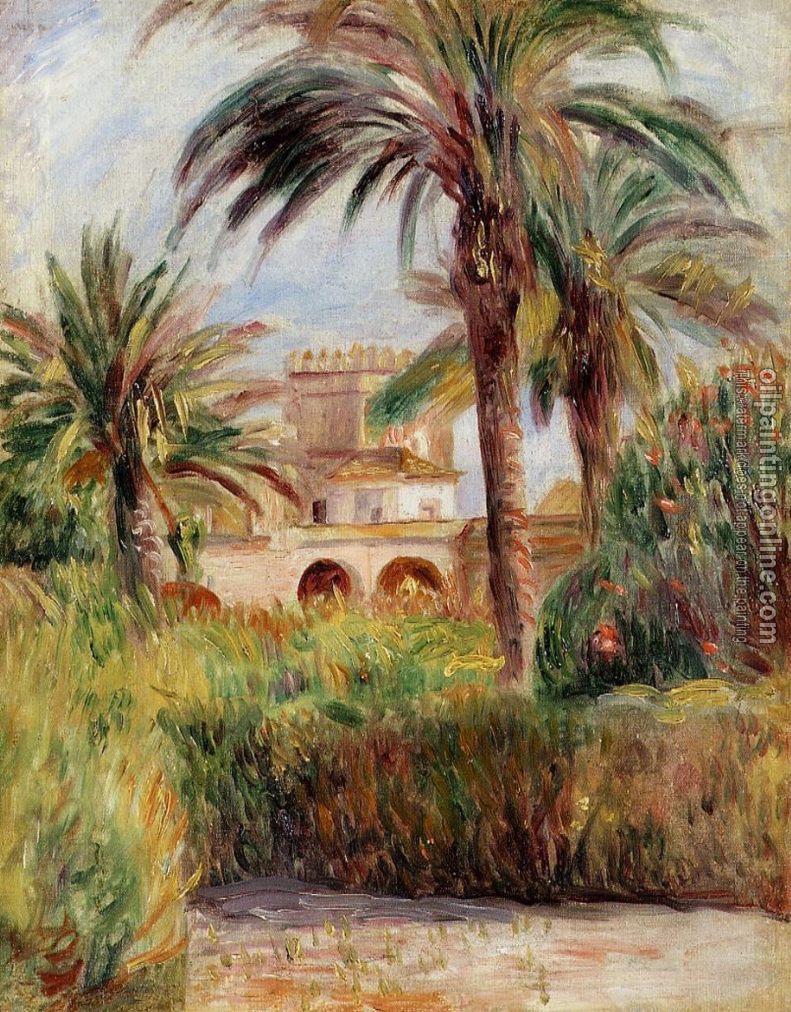 Renoir, Pierre Auguste - The Test Garden in Algiers